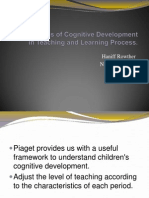 Implications of Cognitive Development in PNP Process