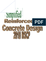 Simplified Reinforced Concrete Design 2010 NSCP
