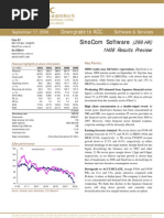 Sinocom Software: Downgrade To Acc