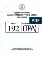 Simak Ui Tpa 2009