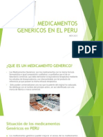 Medicamentos Genericos en El Peru