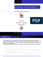 Quantum Measurements With Post-Selection