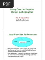 Download Konsep Dasar Dan Pengertian Ekonomi Sumberdaya Alam by Juwita Sari SN233002723 doc pdf