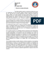 Relación de Trabajo Disfrazada