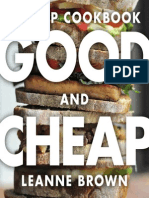 Good and Cheap Cookbook by Leanne Brown