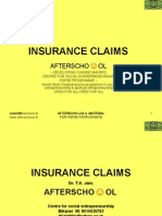 Insurance Claims: Afterscho OL