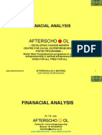 FINANACIAL ANALYSIS