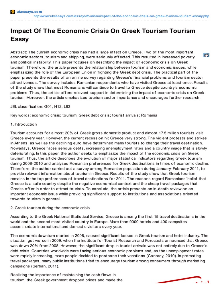 Greece travel essay