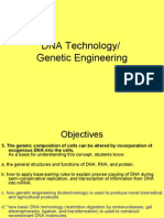 DNA Technology/ Genetic Engineering