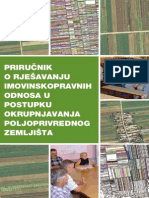 Damir Kontrec-Priručnik Za Reješavanje Imovinsko Pravnih Odnosa U Postupku Ukrupnjavanja Zemljišta PDF