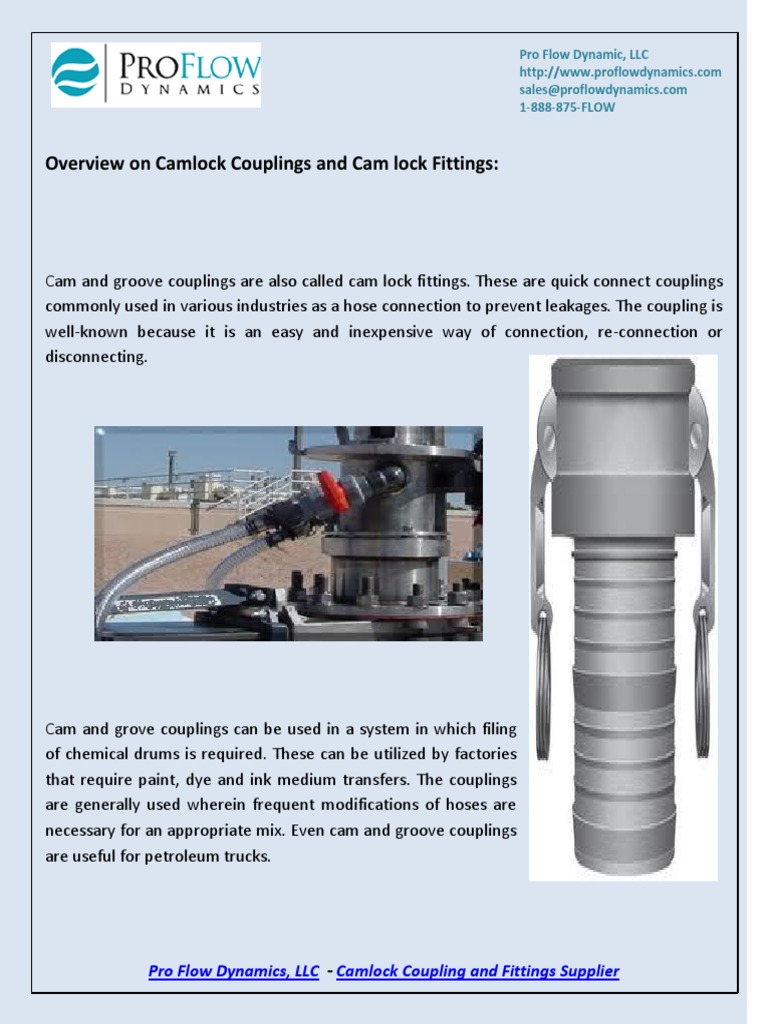 Camlock Couplings Fittings Overview Building Materials Mechanical