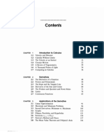 MIT Calculus 18-001 Table of Contents