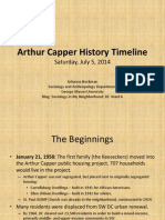 Arthur Capper History Time Line July 5