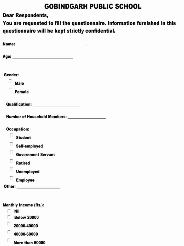 Questionnaire On Car Buying Behaviour | PDF | Car | Vehicles