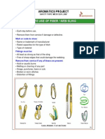 Week 52,01- Safe Use of Fiber Web Sling