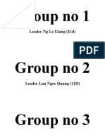 Group No Board