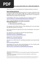 Trade in Goods Guide - China Market