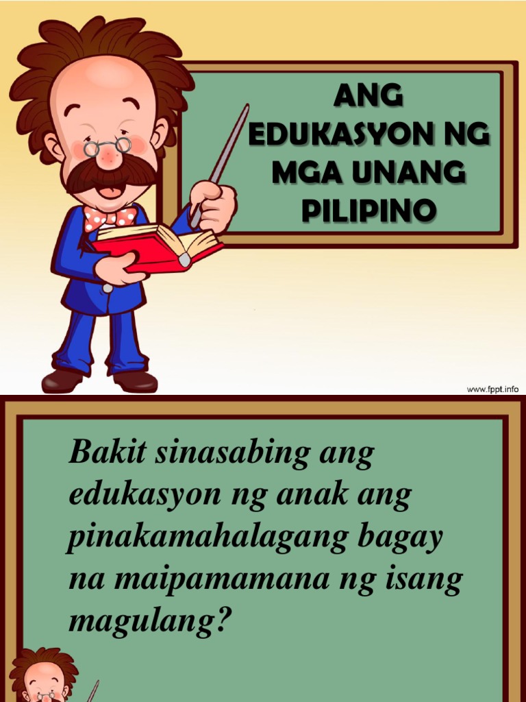 Ano Ang Sistema Ng Edukasyon Noong Unang Panahon