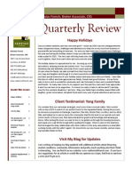 Quarterly Review: Happy Holidays