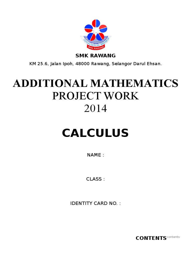 Add Maths Project Work 2014 ( SELANGOR ) | Isaac Newton ...
