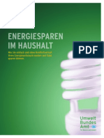 Energiesparen Im Haushalt Publikation