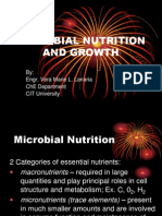 Microbial Nutrition and Growth