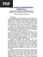 Download Proposal Rehab Masjid Al-muthmainnah by ismi alfiana SN23304750 doc pdf