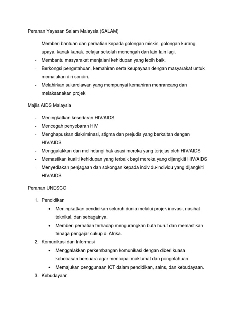Peranan Yayasan Salam Malaysia Pdf