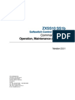 Sjzl20060464-ZXSS10 SS1b (V2.0.1) Command Manual—Operation, Maintenance and Billing_32599
