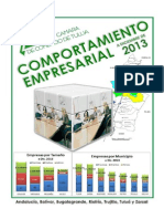 Comportamiento Empresarial 2013