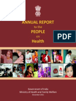 Annual Report To The People On Health