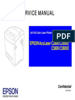 EPSON AcuLaser C2800 - 3800 Service Manual