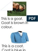 This Is A Goat. Goat Is Brown in Colour