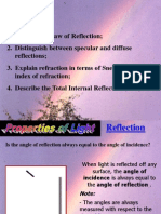 Light-Reflection and Refraction