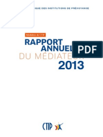Rapport Mediateur 2013