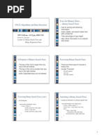 CS122 Algorithms and Data Structures Binary Search Trees