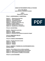 Esquema Del Codigo de Procedimiento Penal Ley 901