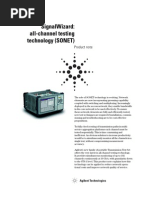 Signalwizard: All-Channel Testing Technology (Sonet) : Product Note