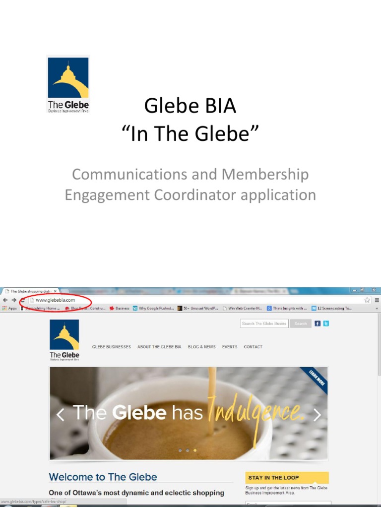 Glebe BIA Digital Engagement Strategy | PDF | Social Science