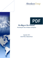 Aberdeen Research Report Big Data Analytics