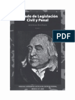 Tratado de Legislacion Civil y Penal - Tomo i - Jeremias Benthan - PDF