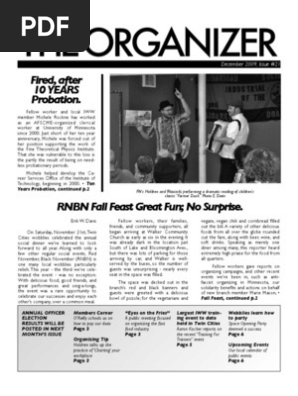 The Organizer #21 - December 2009