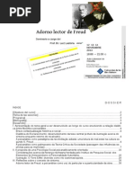 Minicurso Adorno Lector de Freud Dossier