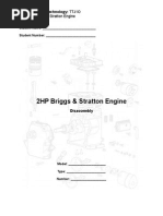 Briggs and Stratton Engine Disassembly