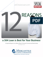 Commercial 504 Loans - 12 Reasons a 504 is Best for Your Business