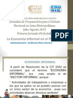 Economia Informal en Peru 4 de Julio14