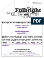 Fulbright Info Session 7.17.14 Flyer