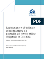 Amicus Defensoría del Pueblo. Mujer Trans. Libreta militar