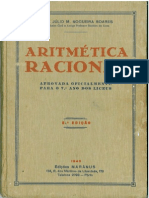 Aritmética Racional 2Ed  José Júlio  Soares -1942