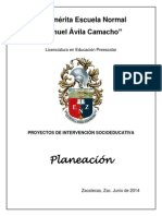 Planeación 9 de Julio